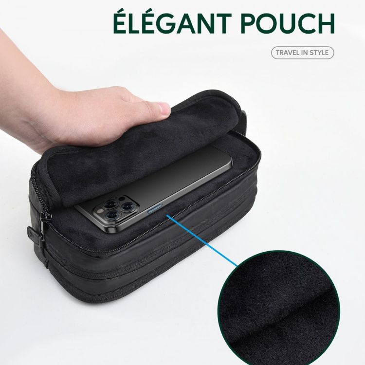 Green Lion Elegant Pouch - Black 03