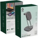 Green Lion 3-in-1 Fabric Wireless Charger 15W
