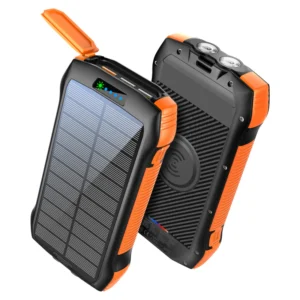 PROMATE RUGGED ECOLIGHT SOLAR POWER BANK 20000MAH SOLARTANK-20PDQI