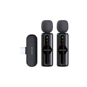 GreenLion GM-76X Microphone — Works with Type-C & Lightning
