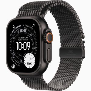 Apple Watch Ultra 3 – 2025 – 49mm Black Titanium / Black Charcoal (Model MF1D4)