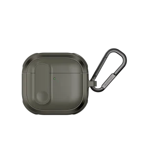 Mageasy Odyssey – AirPods 4 Protective Case (Metal Green)