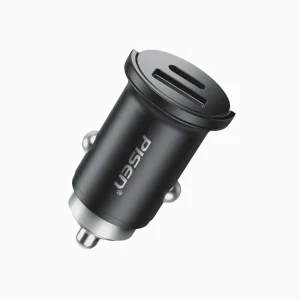 Pisen Quick Type-C + USB-A 30W Mini Car Charger