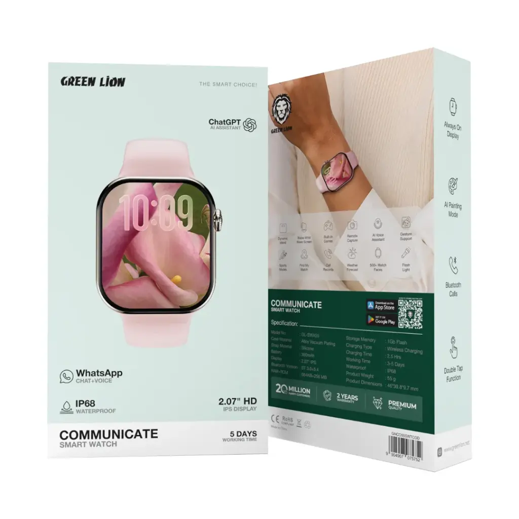 Green Lion Communicate Smart Watch - 02