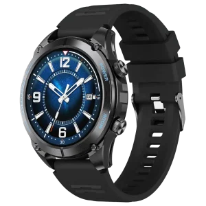 Powerology Titan Rugged Sport AMOLED Smart Watch – Black
