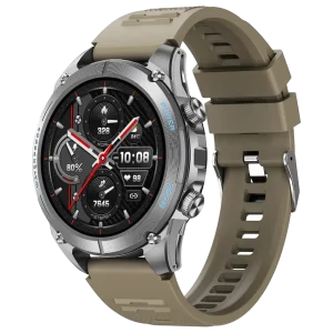 Powerology Titan Rugged Sport AMOLED Smart Watch – Kaki