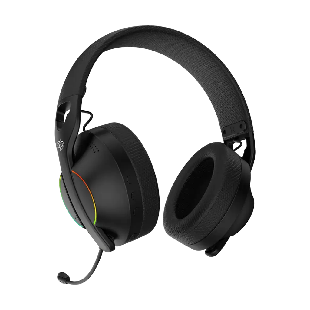 Porodo Gaming Triple-Mode Gaming Headphone - Black (1)
