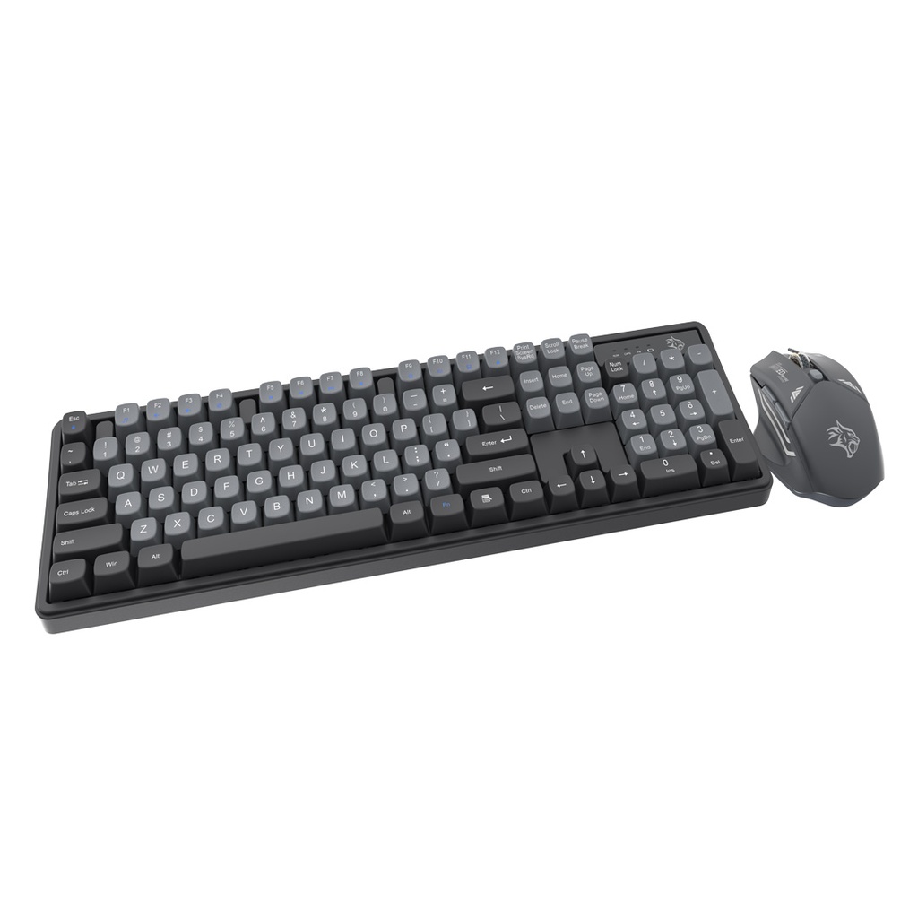Porodo Gaming Wireless Keyboard Mouse Set 2.4GHz 1600 DPI (1)
