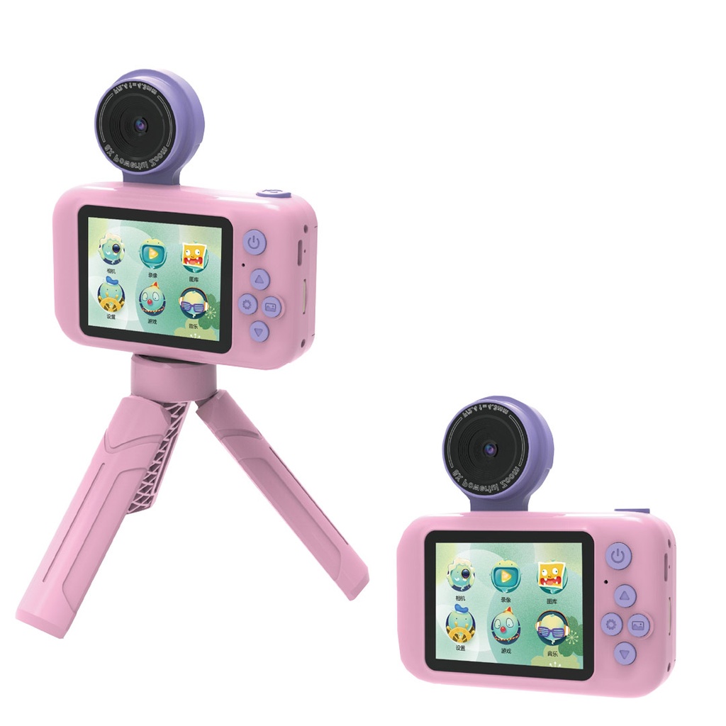 Porodo Lifestyle Kids Flip Digital Camera With Tripod Stand (5)