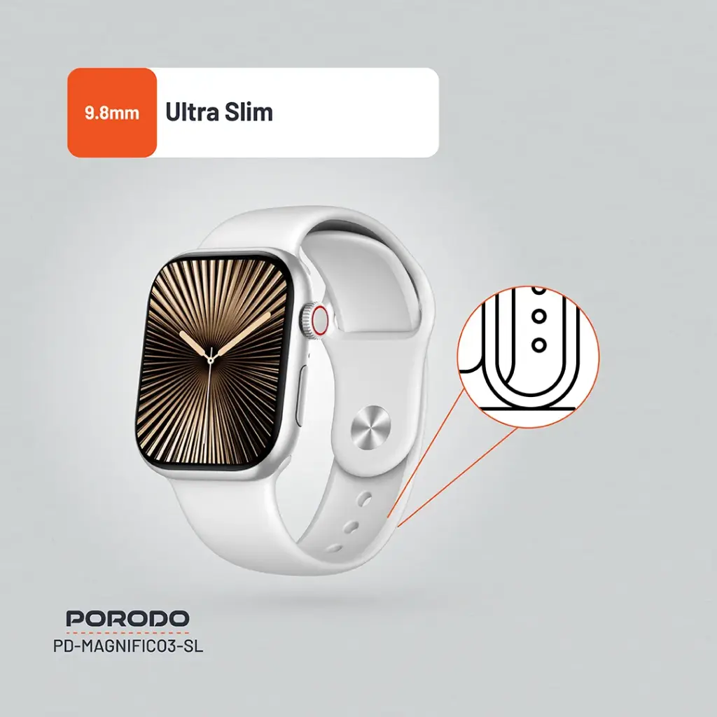 Porodo Magnifico 3 Smart Watch (1)