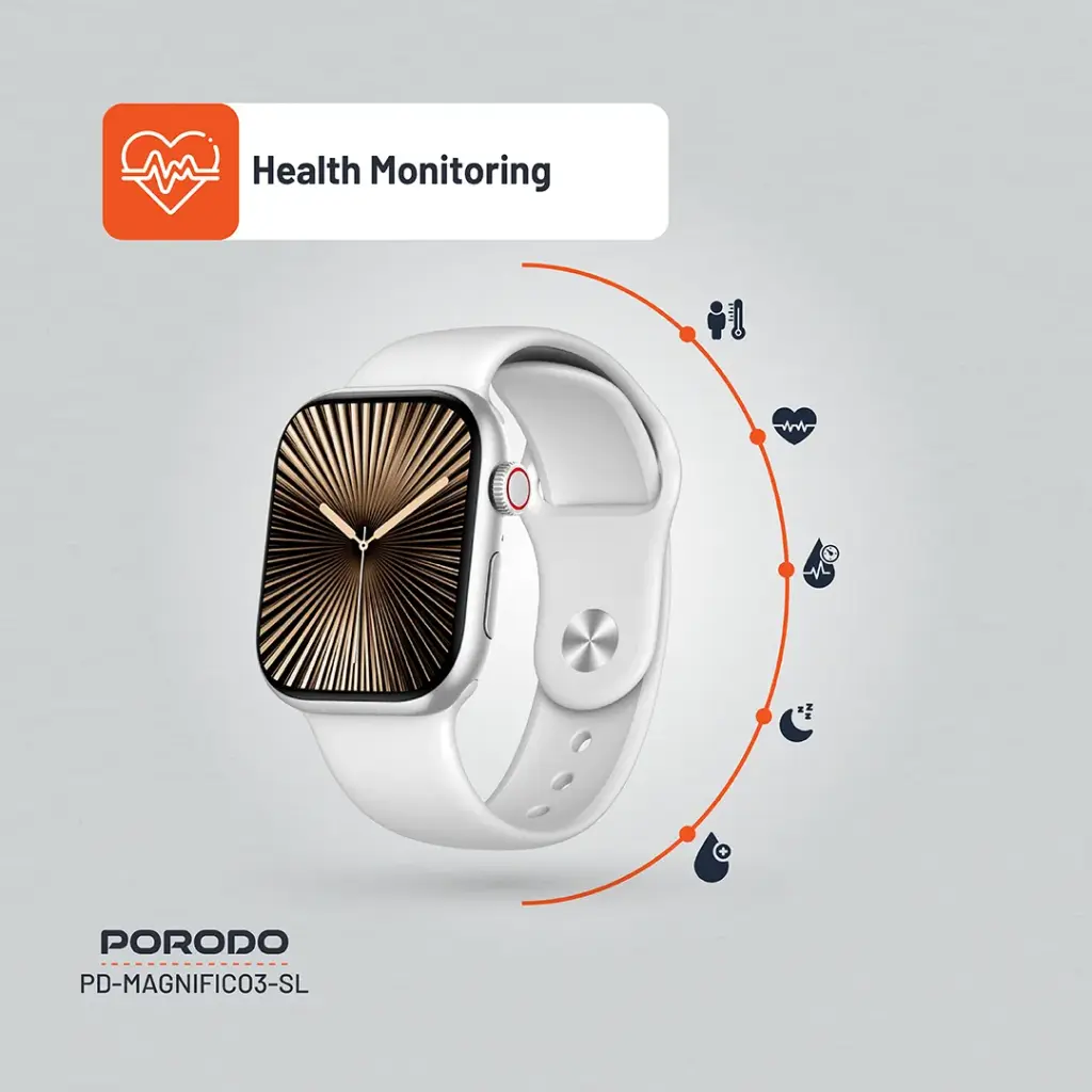 Porodo Magnifico 3 Smart Watch (4)