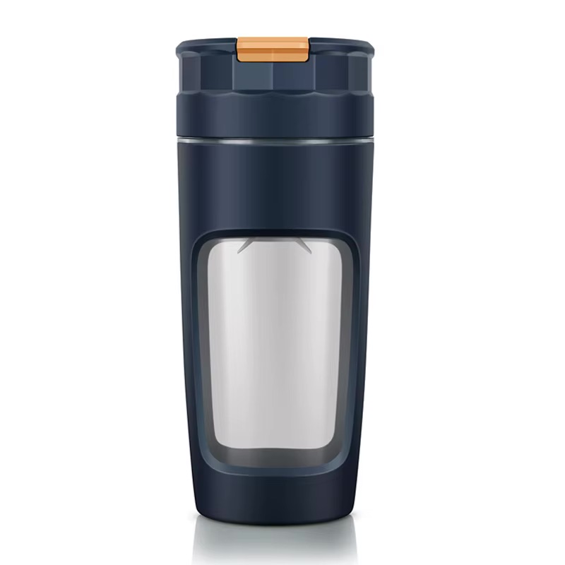 Portable 600ML USB Juicer Midnight Blue 01