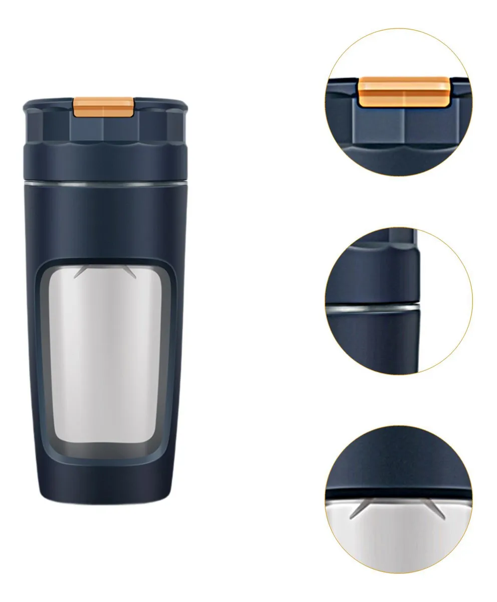 Portable 600ML USB Juicer Midnight Blue 03