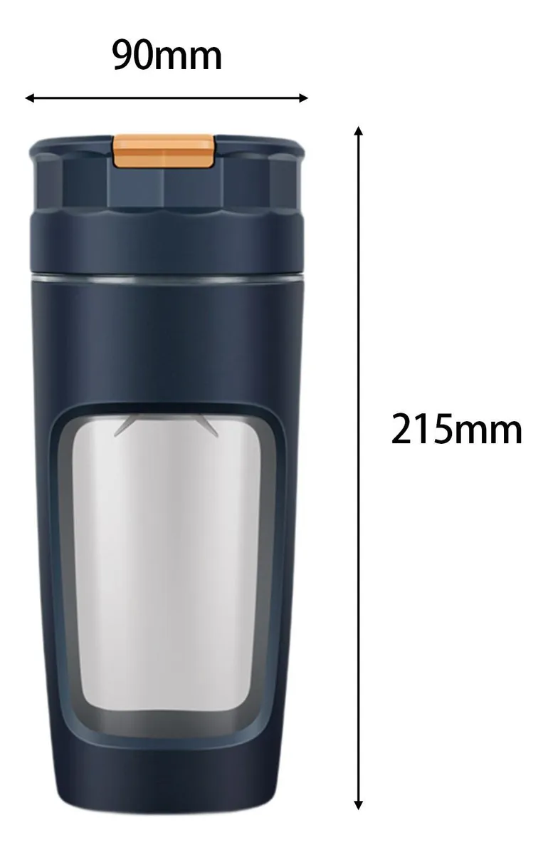 Portable 600ML USB Juicer Midnight Blue 04