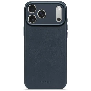 Decoded Leather Back Cover For iPhone 17 Pro - Navy Shadow