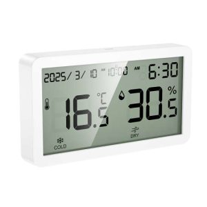 HOCO 5 in 1 High Precision Thermohygrometer Alarm Clock HX42