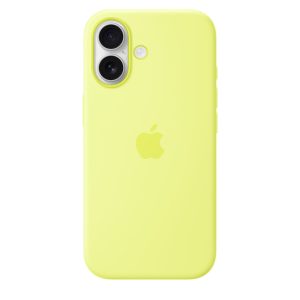 iPhone 17 Silicone Case with MagSafe –  Neon Yellow  (Copy A)