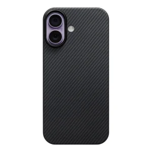 PITAKA Woven from Aramid Fiber Ultra Slim Case for iPhone 17 Black