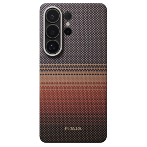 Pitaka Woven From Aramid Fiber Ultra Slim Edge Case S26 Ultra Sunset