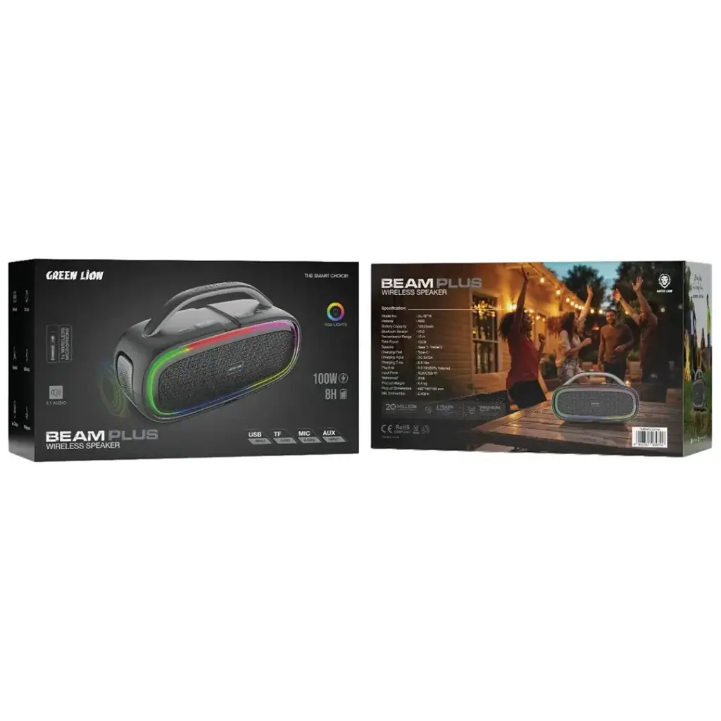 Green Lion Beam Plus Wireless Speaker (5)