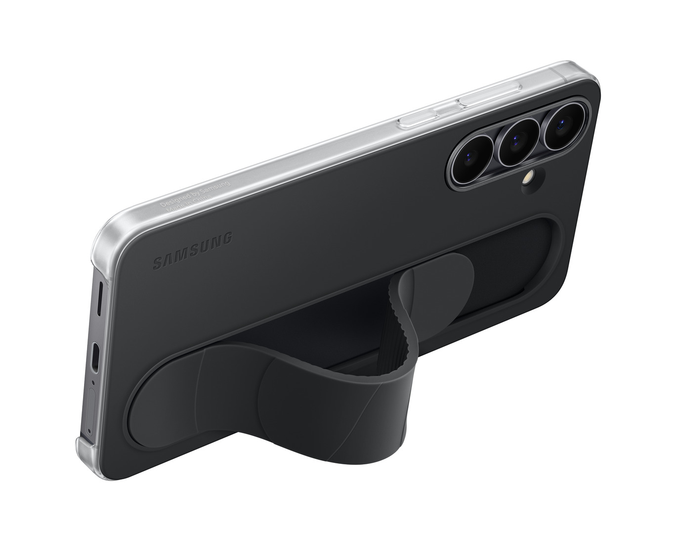 Original Samsung Galaxy S25 FE Standing Grip Case - Black 04