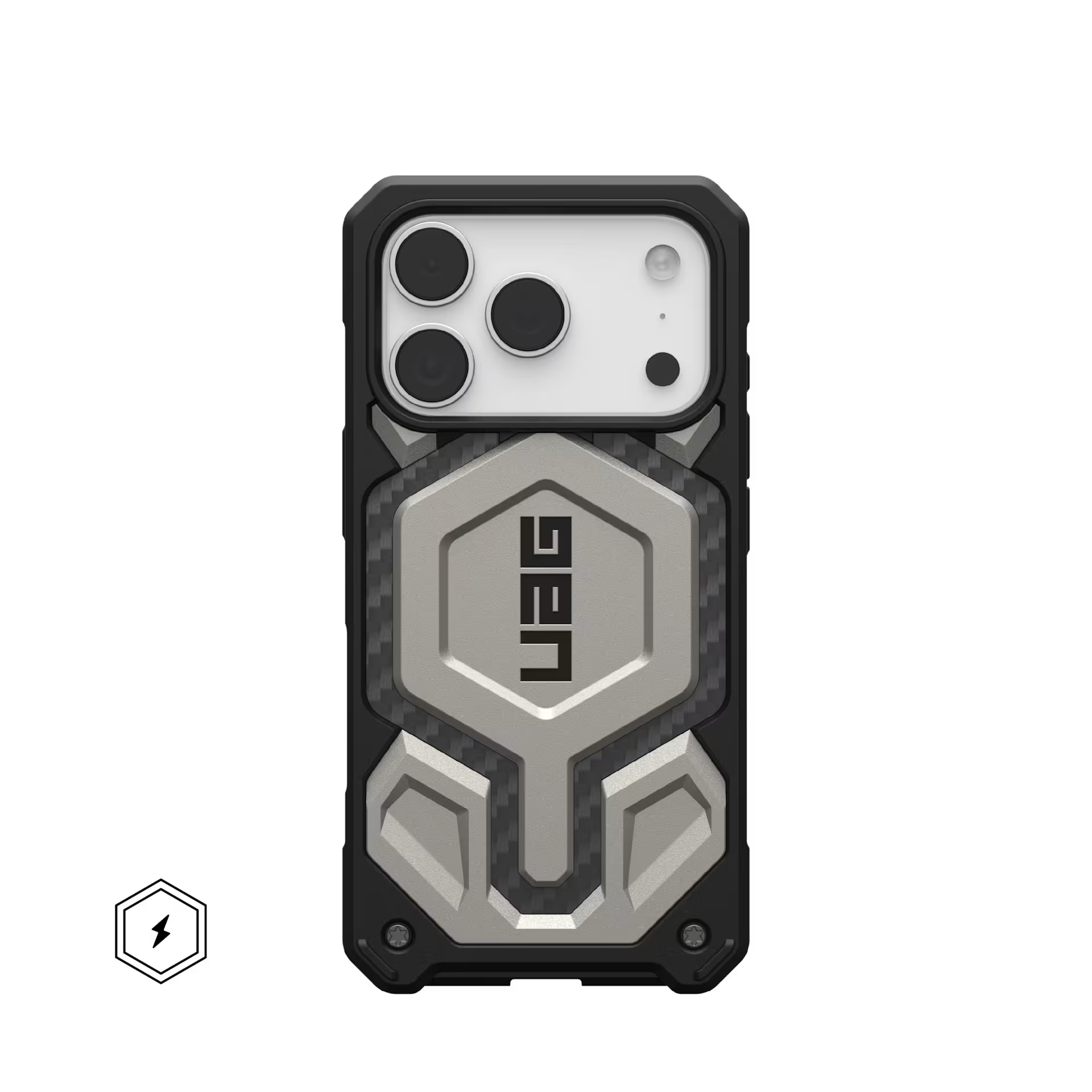 Original UAG Monarch Pro Case for iPhone 17 Pro Max - Titanium 01