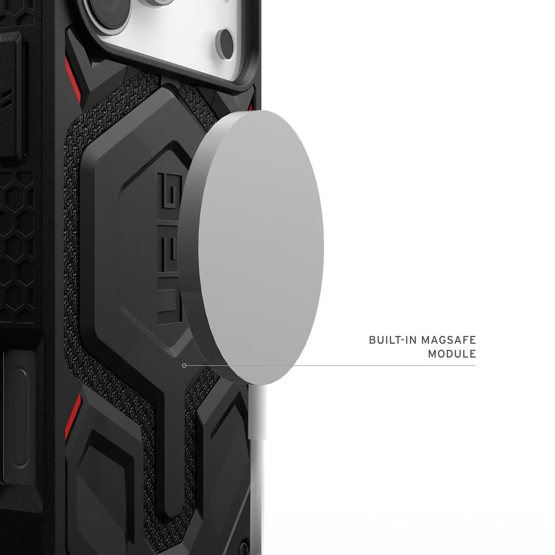 Original UAG Monarch Pro Case for iPhone 17 Pro Max – Kevlar Black 03