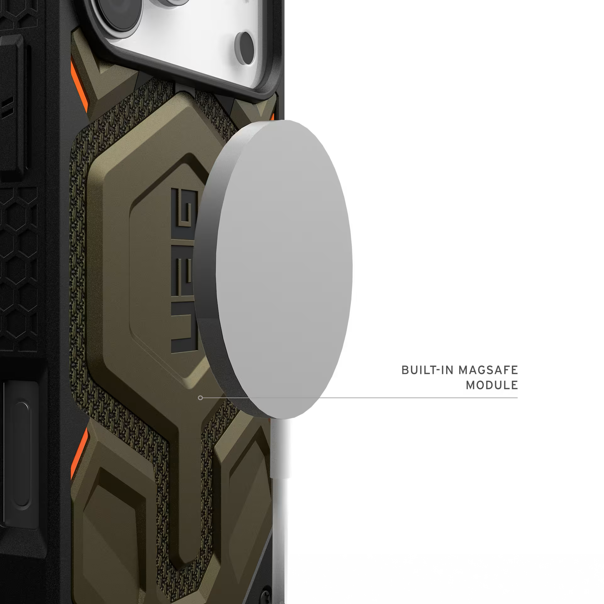 Original UAG Monarch Pro Case for iPhone 17 Pro Max – Kevlar Element Green 03