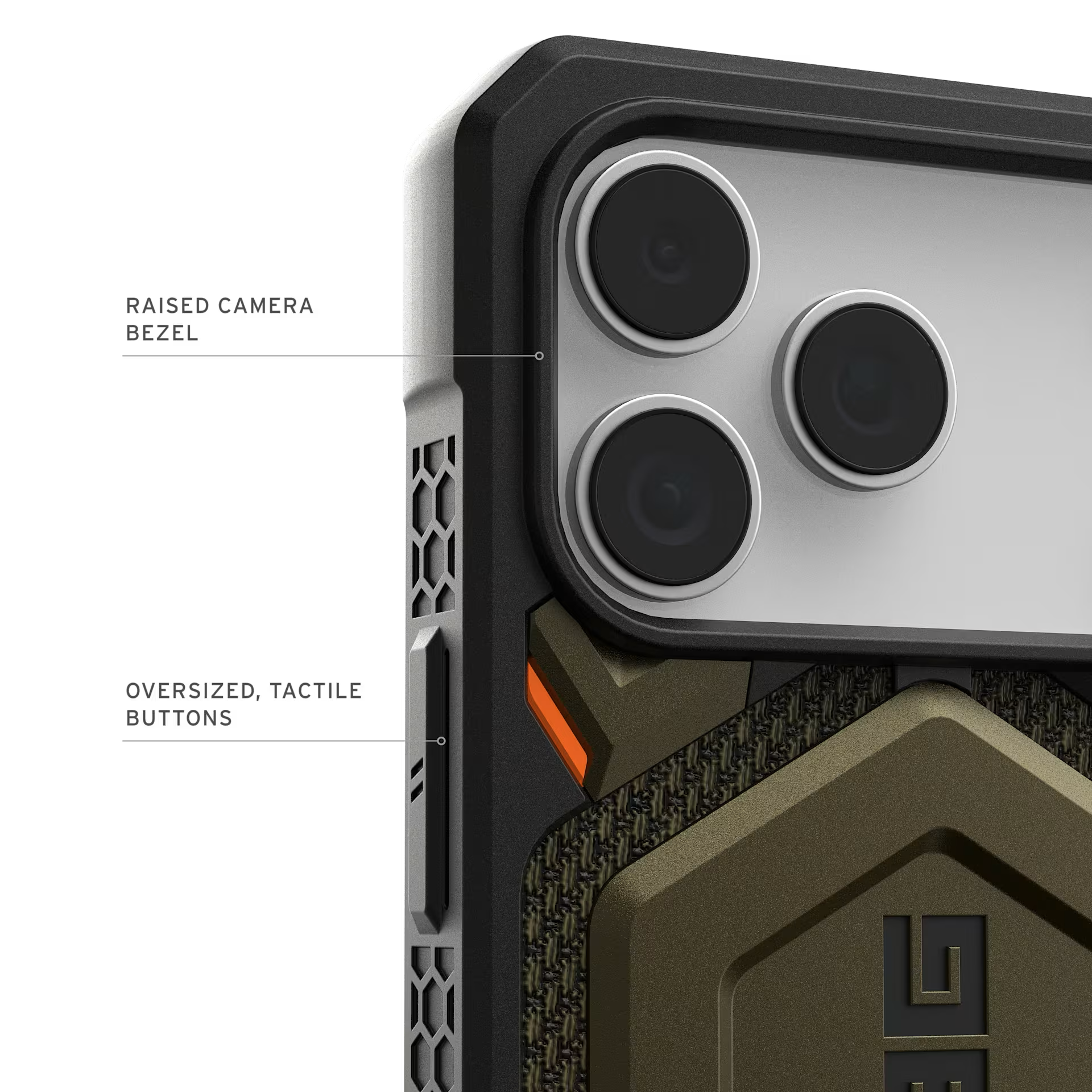 Original UAG Monarch Pro Case for iPhone 17 Pro Max – Kevlar Element Green 04