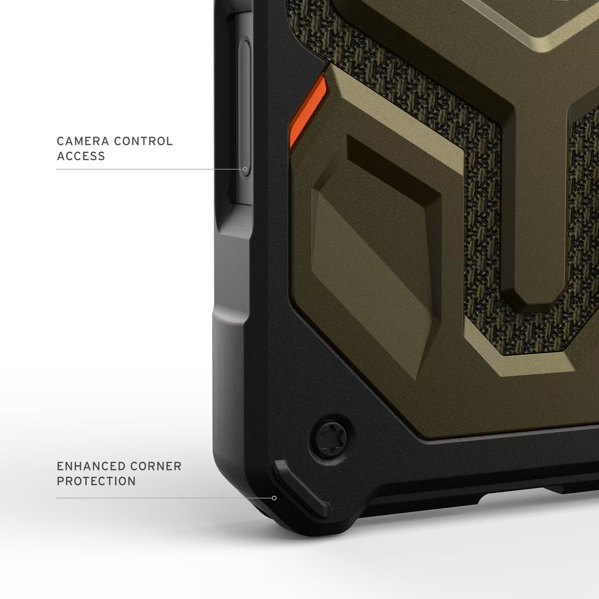 Original UAG Monarch Pro Case for iPhone 17 Pro Max – Kevlar Element Green 05