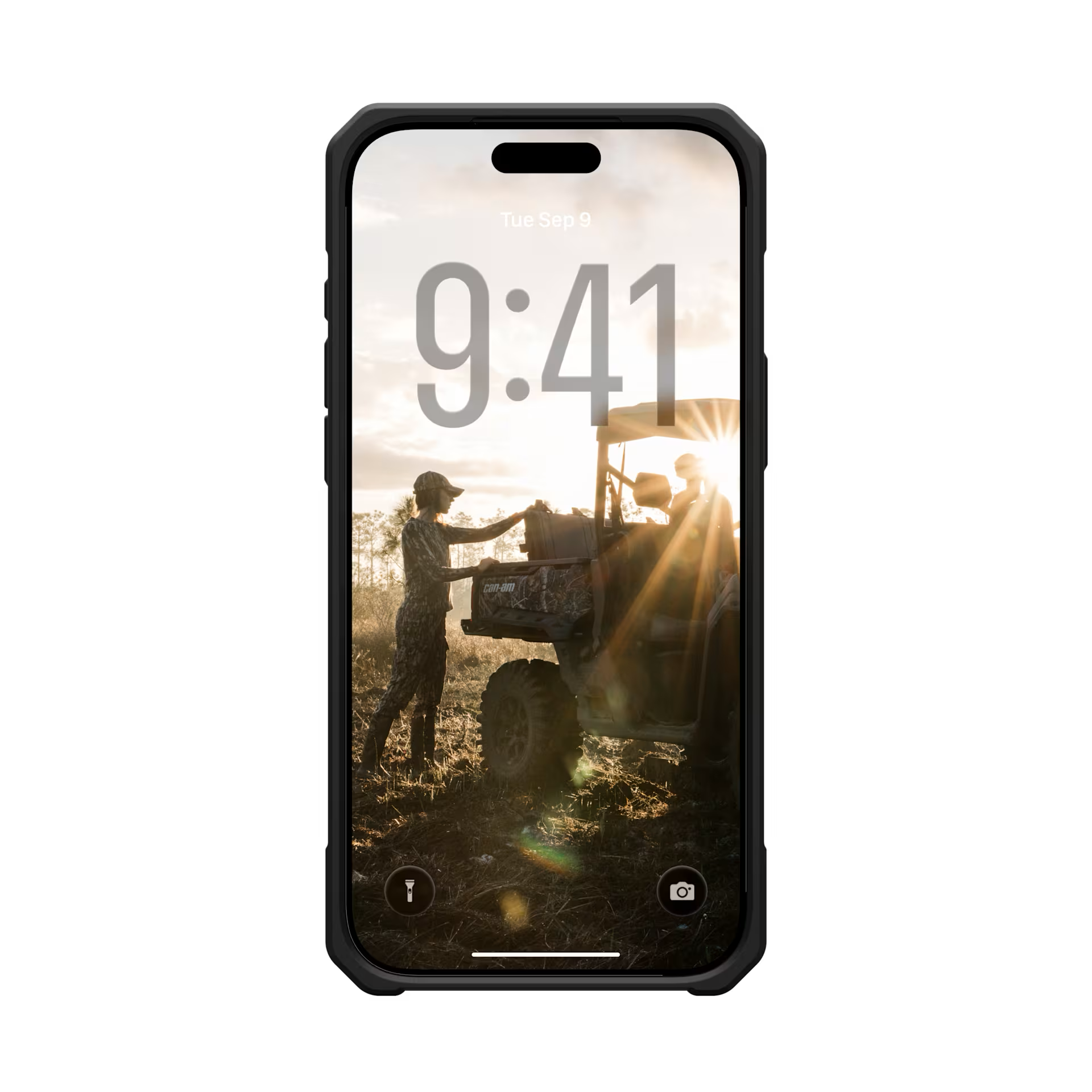Original UAG Monarch Pro Case for iPhone 17 Pro Max – Kevlar Mallard 02