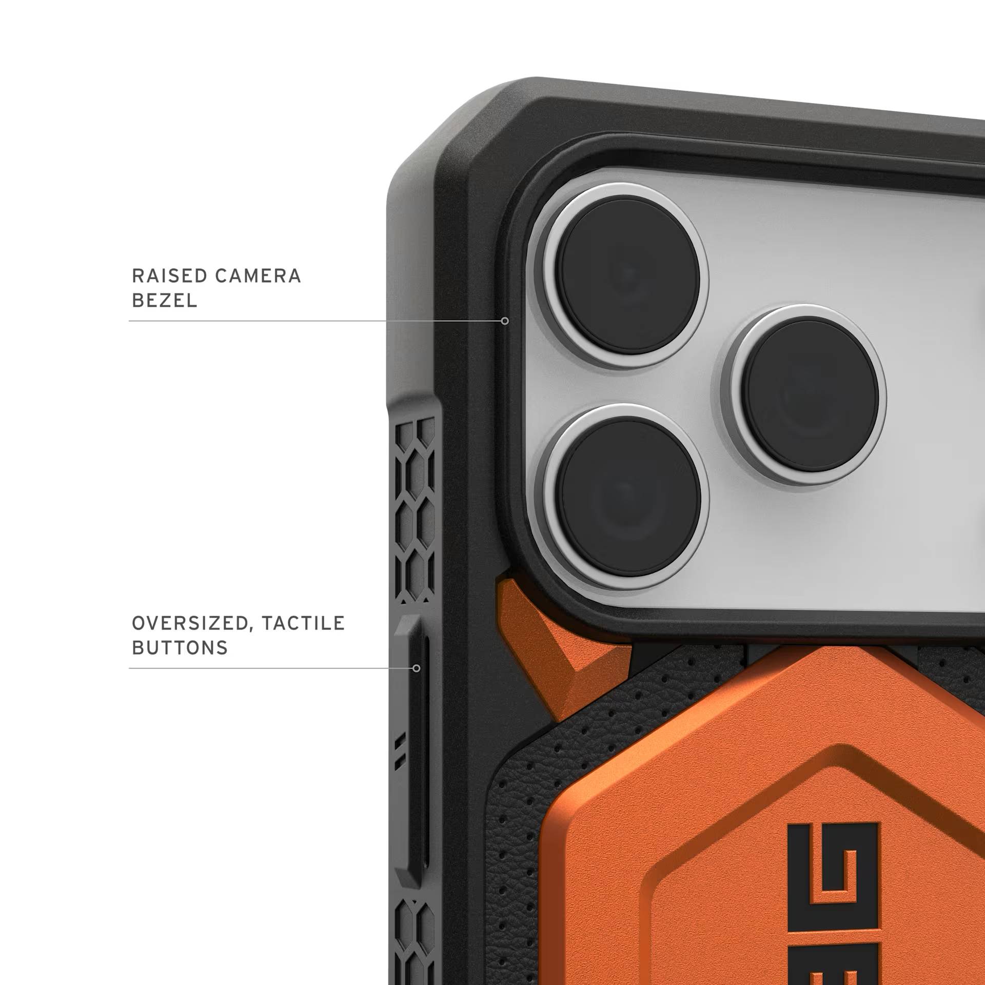 Original UAG Monarch Pro Case for iPhone 17 Pro - Orange 04