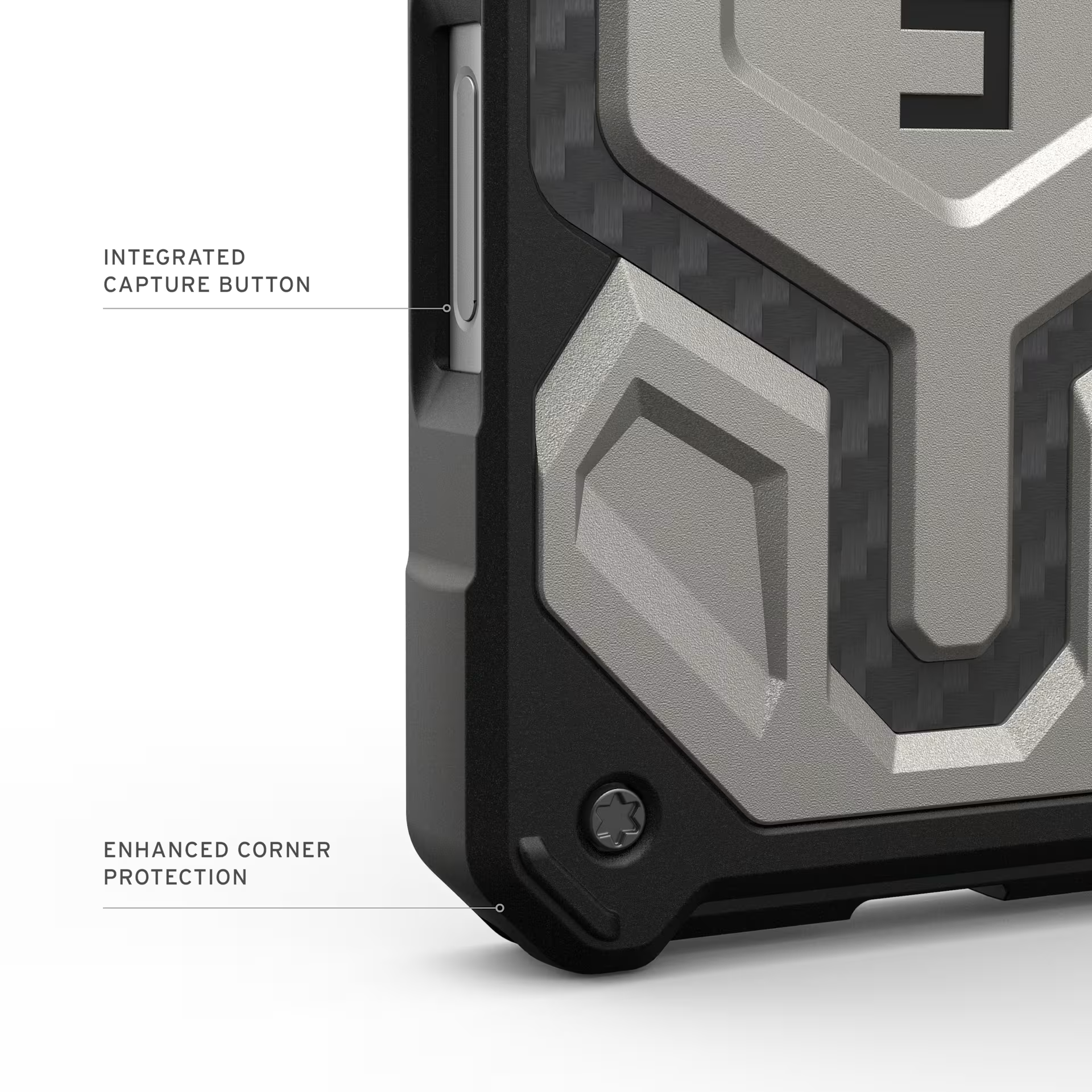 Original UAG Monarch Pro Case for iPhone 17 Pro - Titanium 05