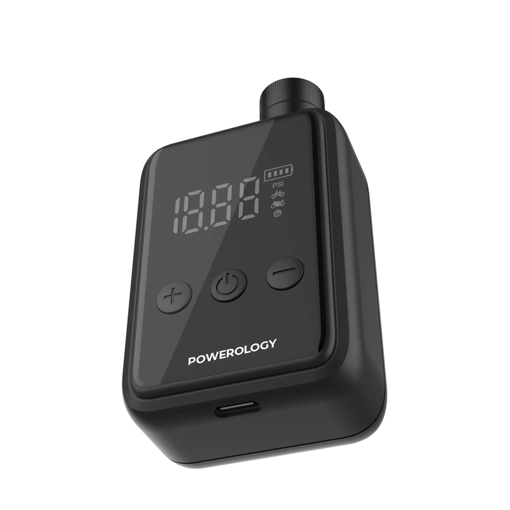 Powerology Super Compact Tire Inflator - Black 03