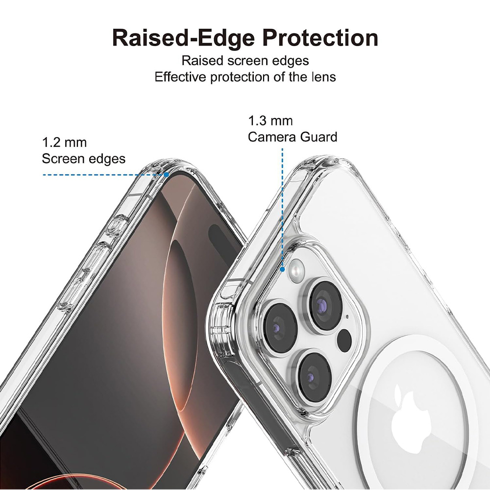 Puloka Defender Series Case for iPhone 16 Pro Max - White 02