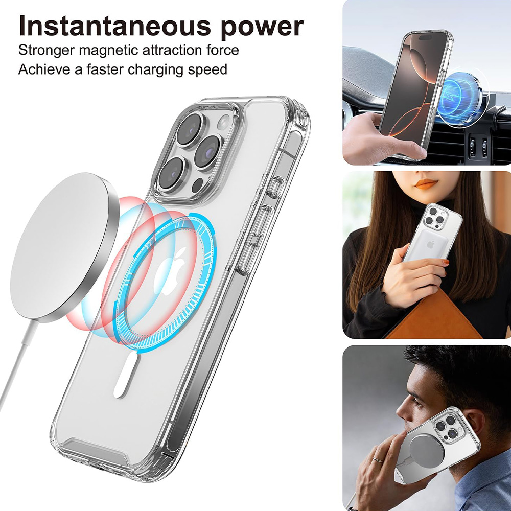 Puloka Defender Series Case for iPhone 16 Pro Max - White 03