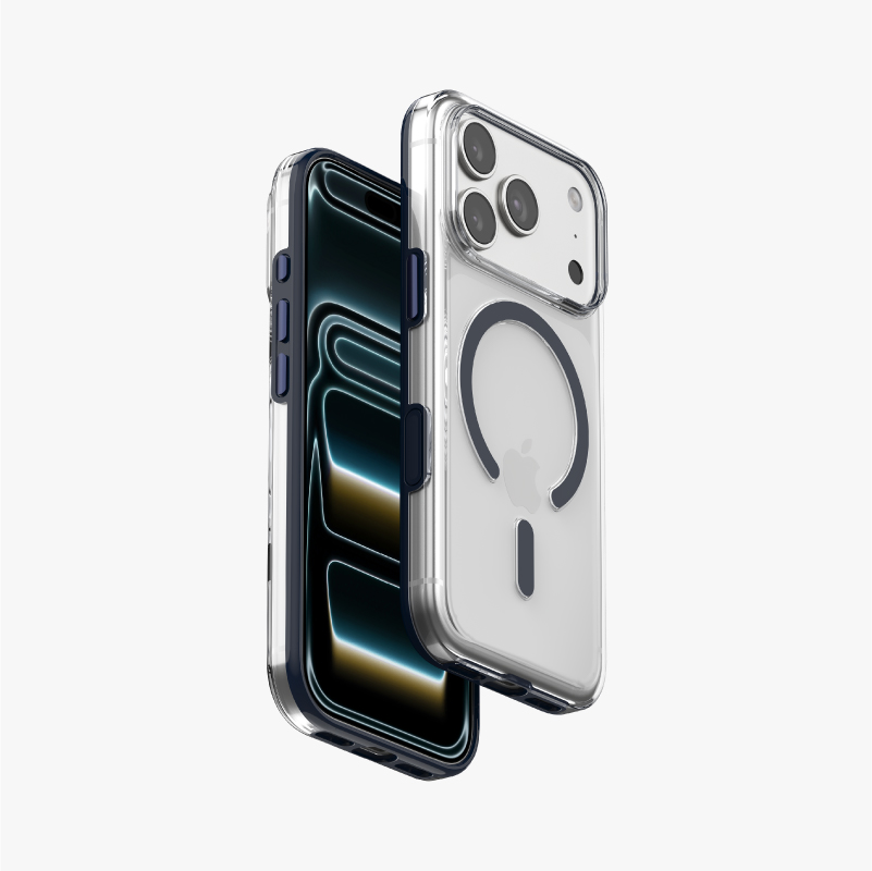 Puloka Defender Series Case for iPhone 17 Pro Max - Navy 01
