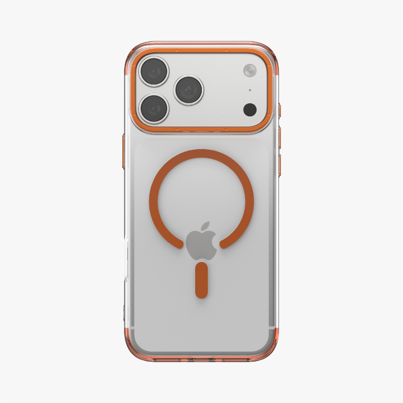 Puloka Defender Series Case for iPhone 17 Pro - Orange 02