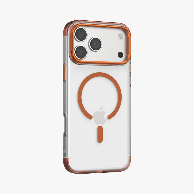 Puloka Defender Series Case for iPhone 17 Pro - Orange 03