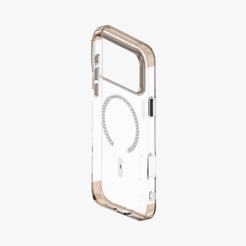 Puloka Defender Series Case for iPhone 17 Pro - Orange 04