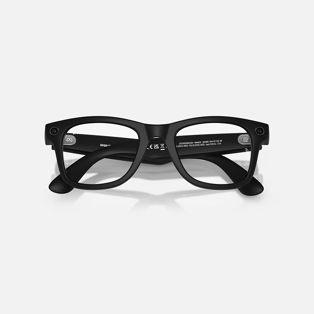 Ray-Ban Meta Wayfarer (Gen 2)- Matte Black - S53 - (RW4012) 05