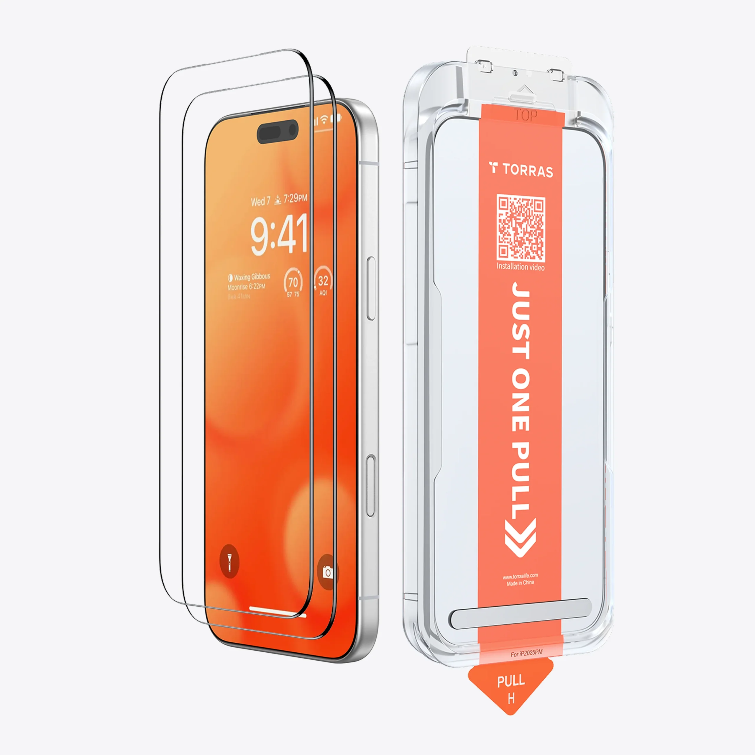TORRAS GlassGo Screen Protector for iPhone 17 Pro Max 01
