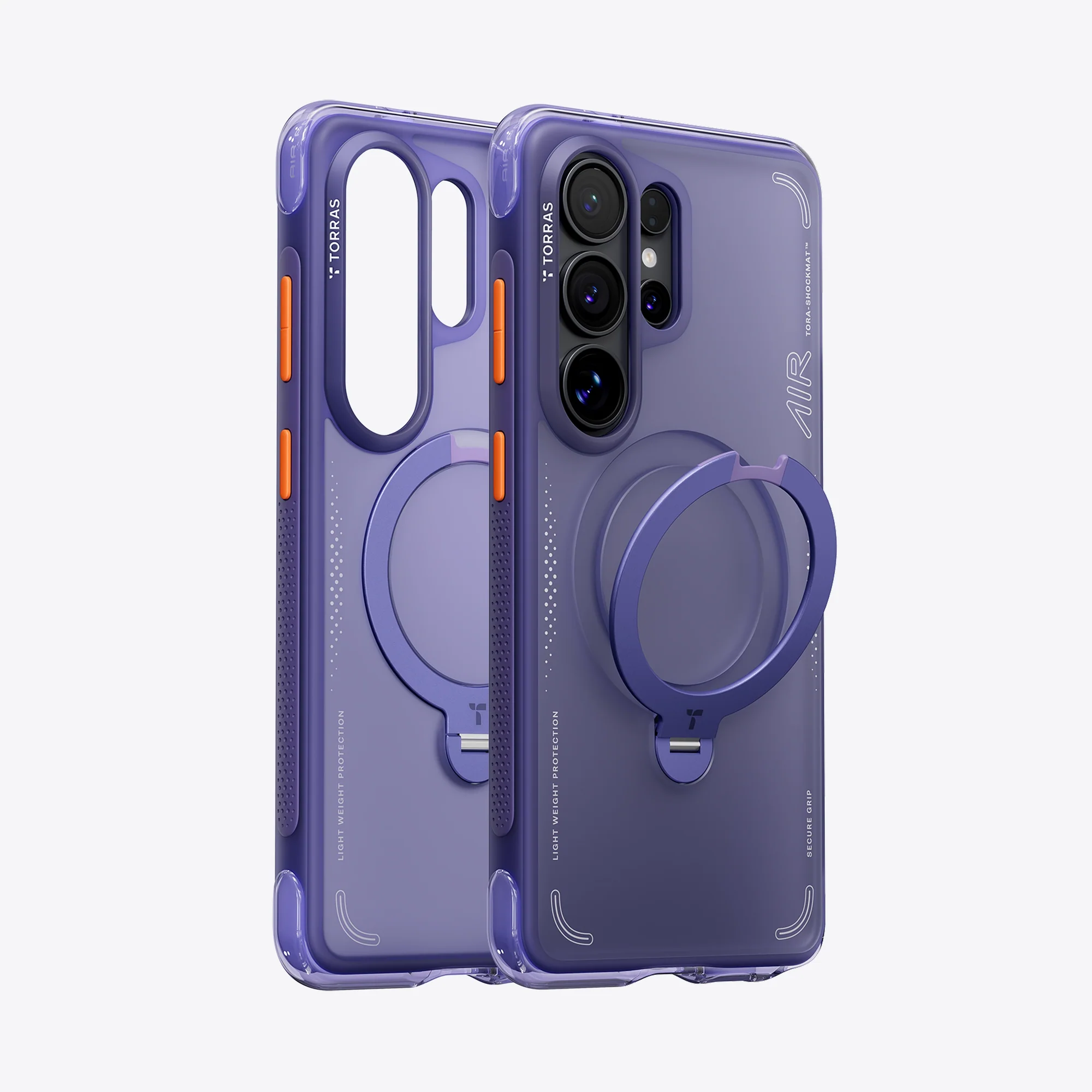 TORRAS Ostand Q3 Air Series for Samsung Galaxy S26 Ultra - Violet Surge 01