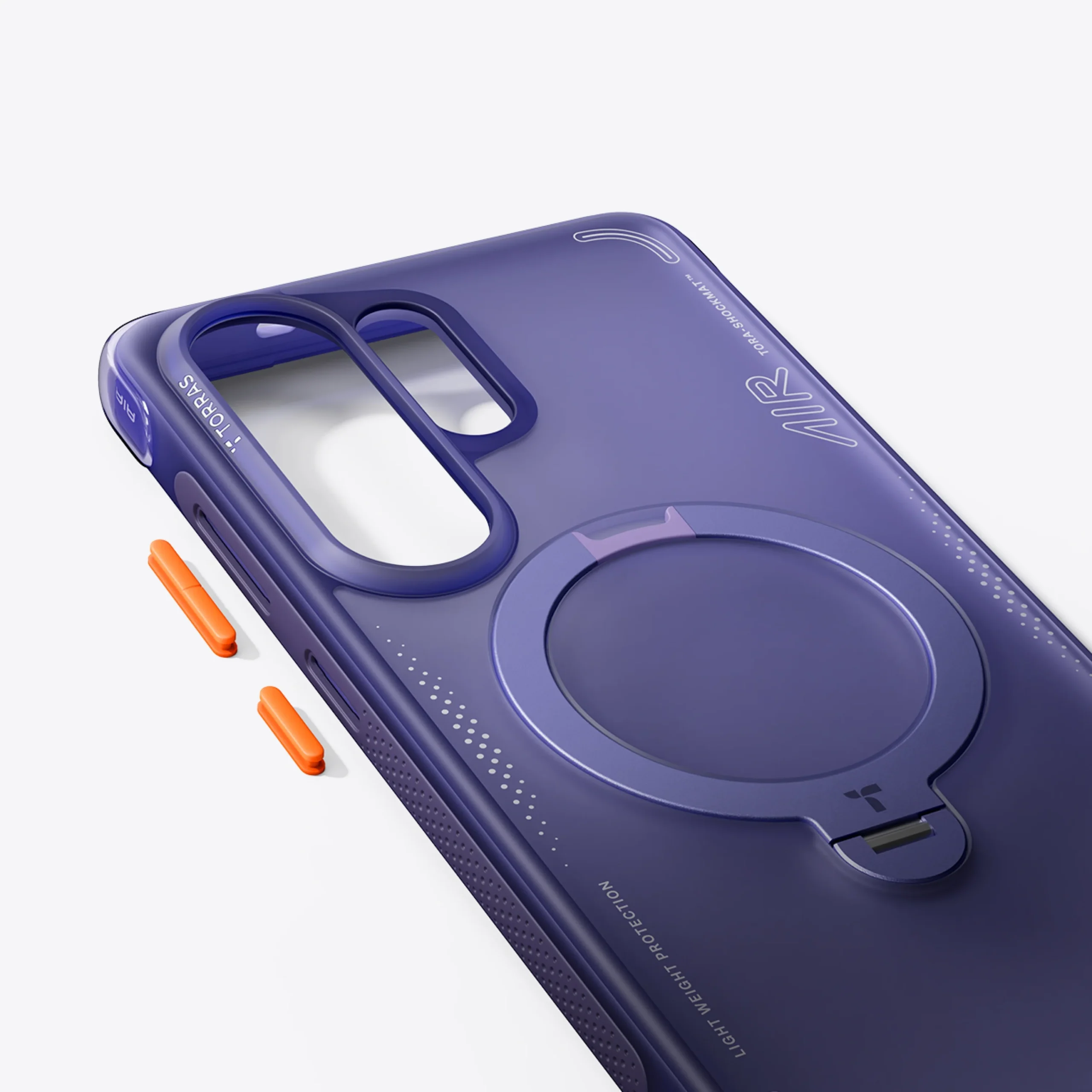 TORRAS Ostand Q3 Air Series for Samsung Galaxy S26 Ultra - Violet Surge 02
