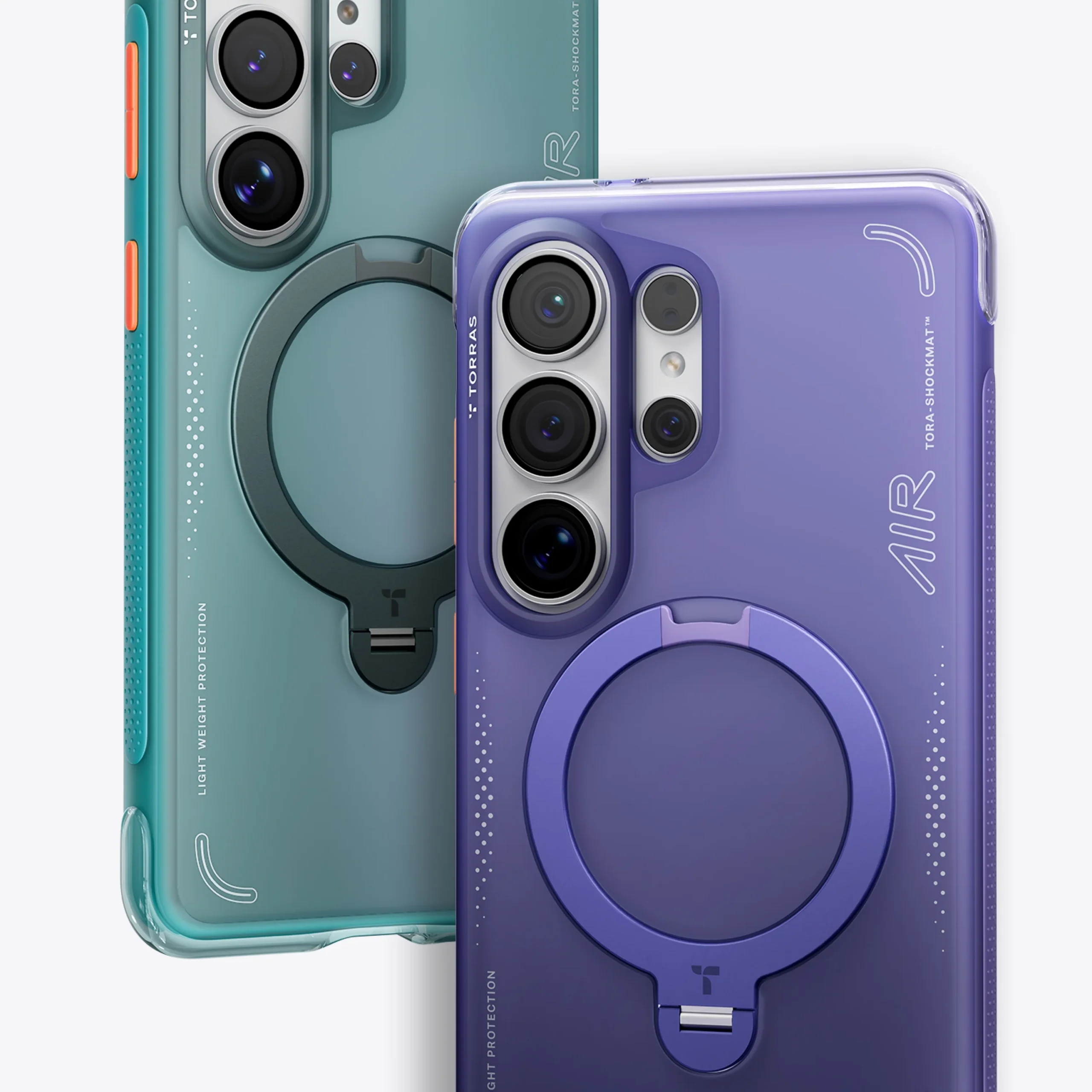 TORRAS Ostand Q3 Air Series for Samsung Galaxy S26 Ultra - Violet Surge 04