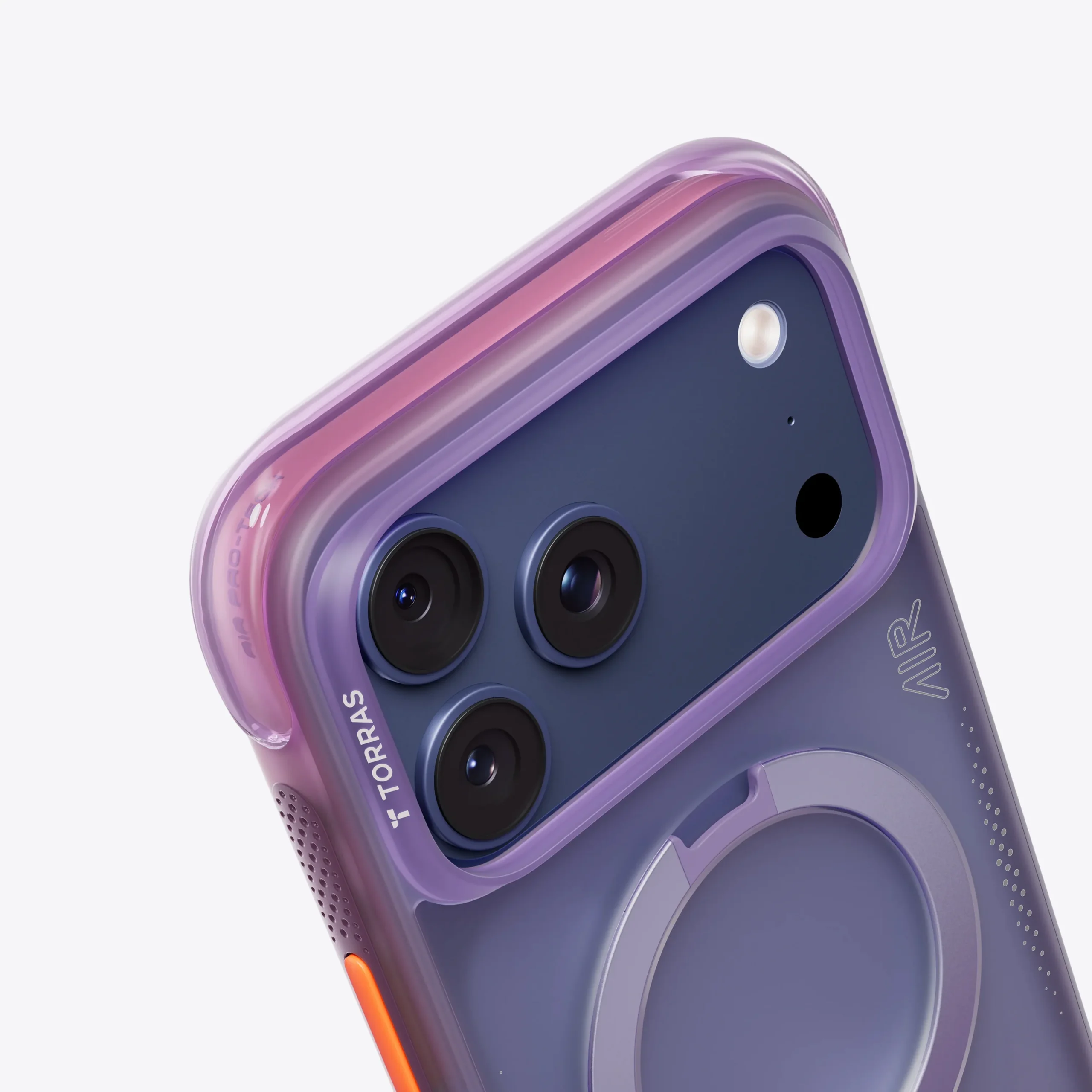 TORRAS Ostand Q3 Air for iPhone 17 Pro Max - Violet Surge 02