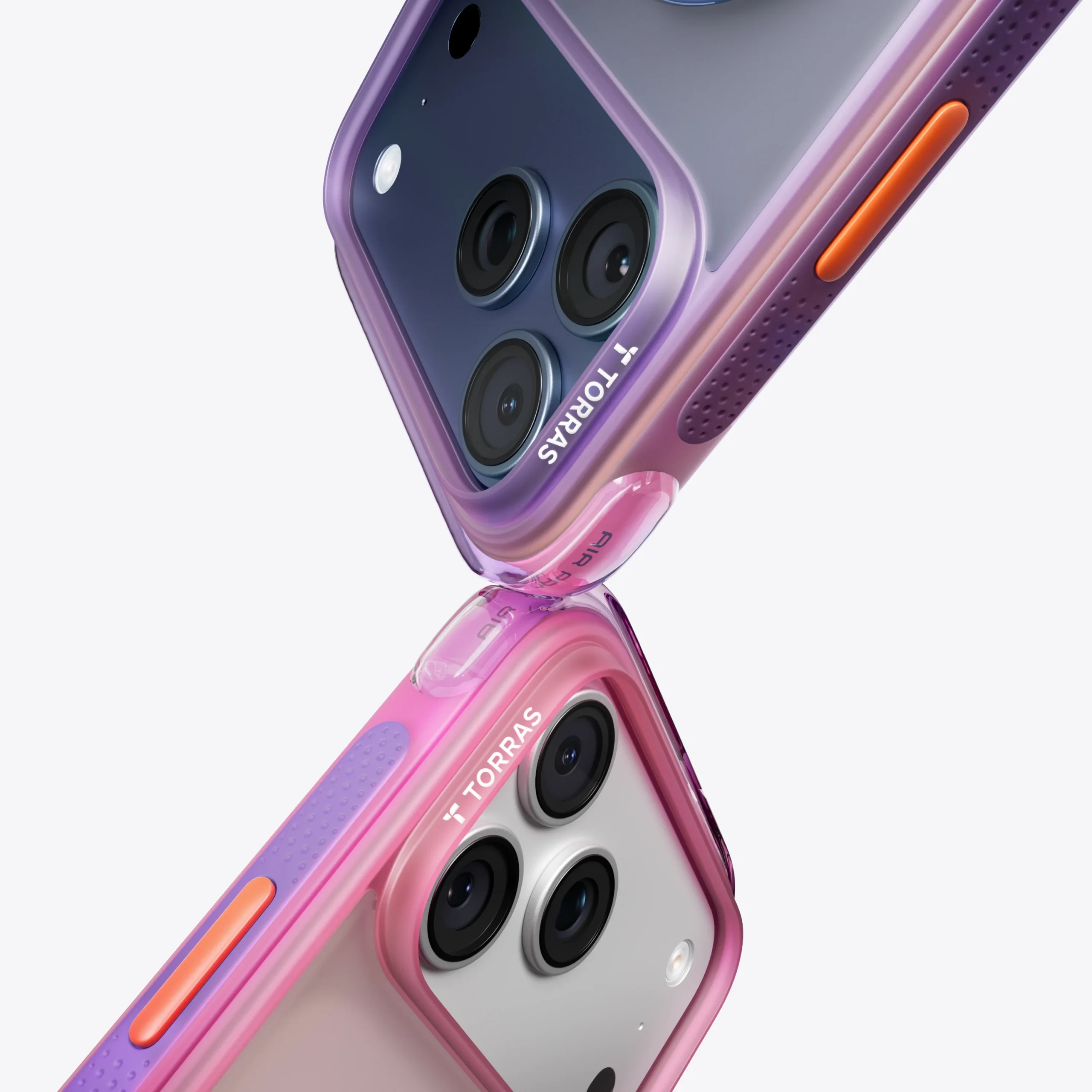 TORRAS Ostand Q3 Air for iPhone 17 Pro Max - Violet Surge 03