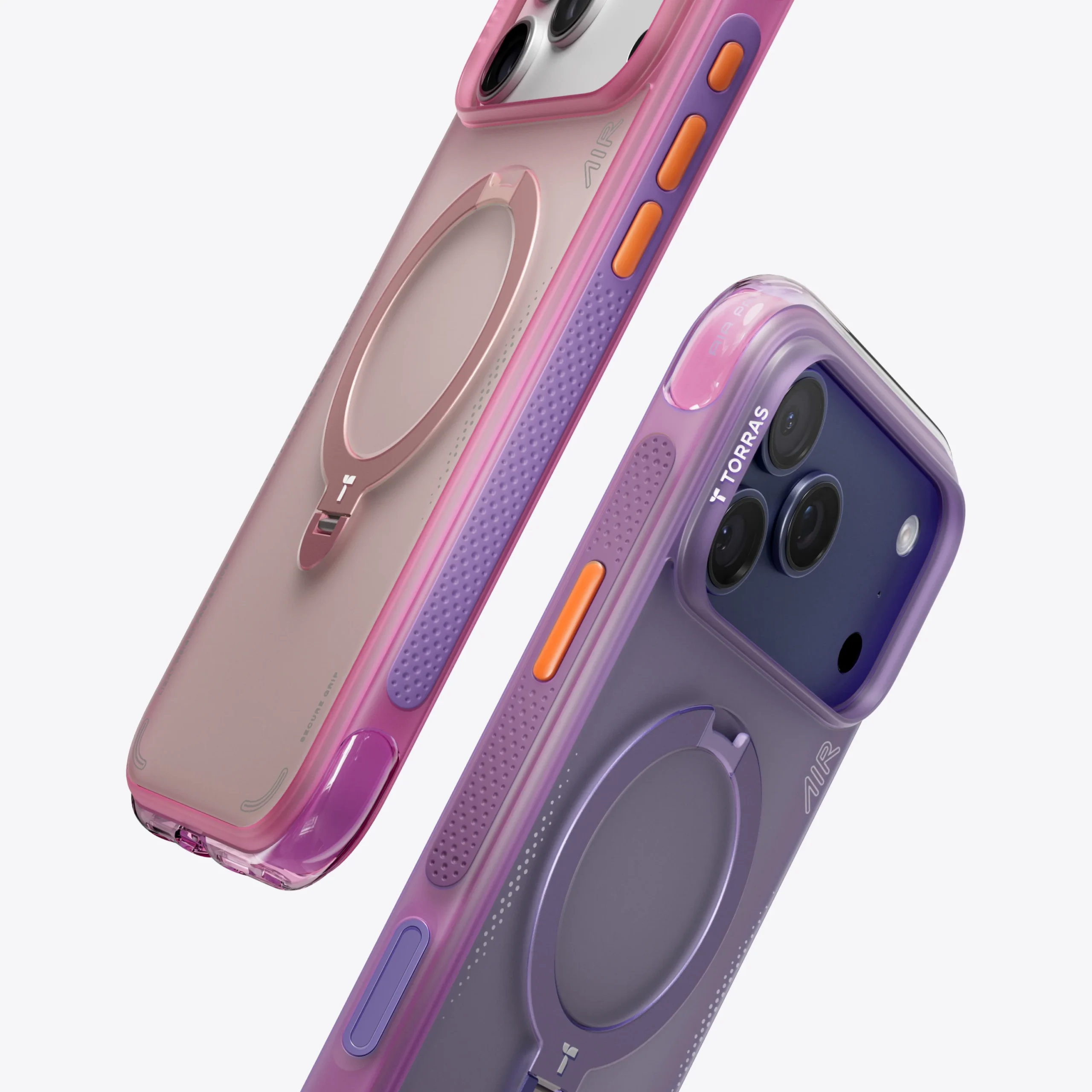 TORRAS Ostand Q3 Air for iPhone 17 Pro Max - Violet Surge 04