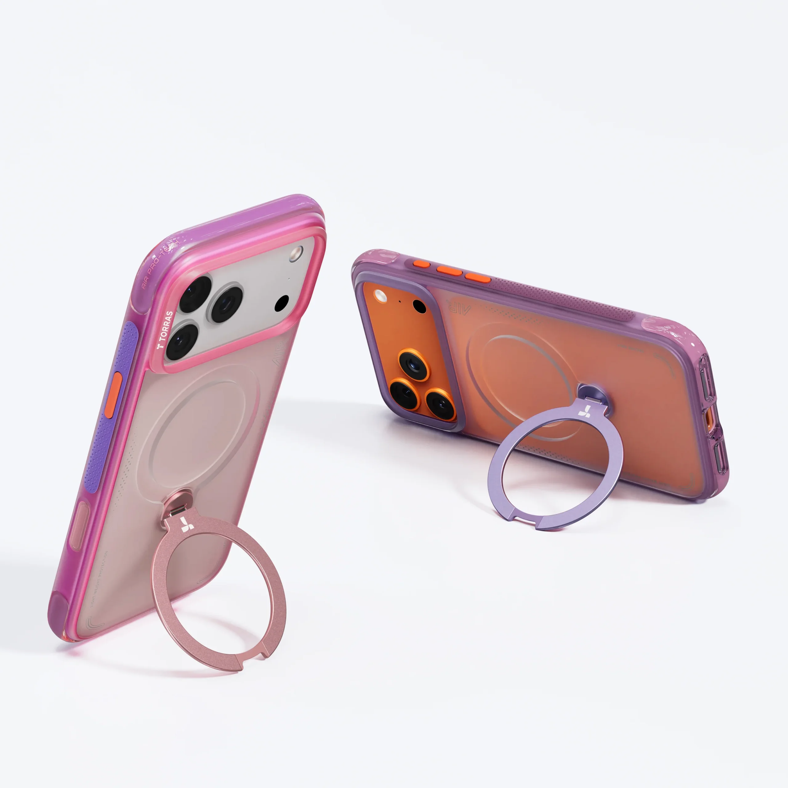 TORRAS Ostand Q3 Air for iPhone 17 Pro Max - Violet Surge 05
