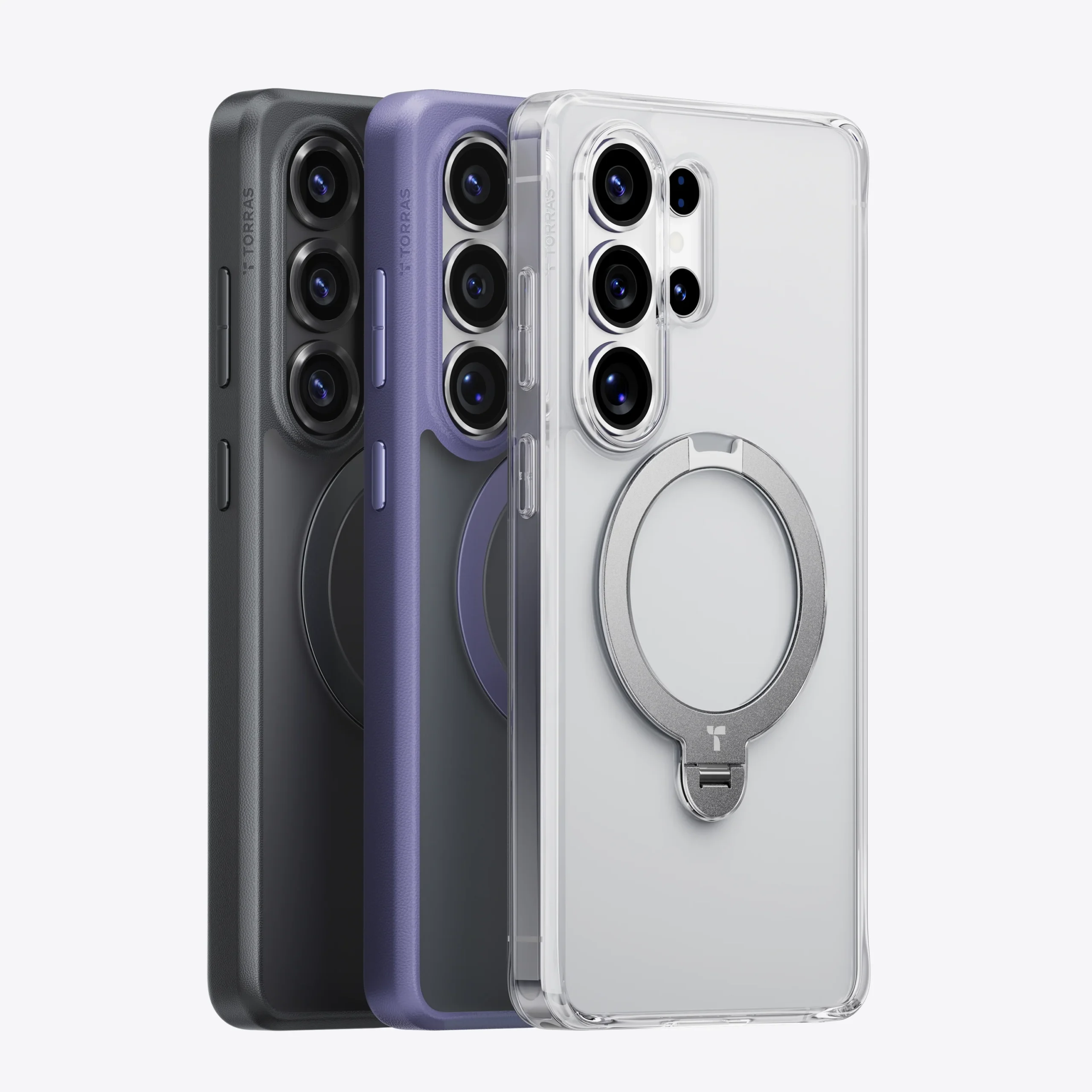 TORRAS Ostand Q3 Spin for Samsung S26 Ultra - Violet Surge 03